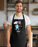 Personalised Bib Apron ~ Best Dad Ever BBQ ~ Father's Day Daddy Dad Step Dad Grandpa Grandad Name ~ Bluey Bandit Rad Dad