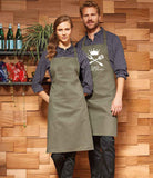 Personalised Bib Apron ~ King of the BBQ ~ Father's Day Daddy Dad Grandpa Grandad Step Dad Grandad ~ Kitchen Chef ~ Name