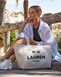 Personalised Cotton Canvas Tote Bag ~ Birthday Gift Bag For Birthdays ~ Special Occasions 18th, 21st, 30th, 40th, 50th, 60th, 70th Birthday