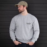 Personalised Daddy ~ Dad ~ Grandad ~ Sweatshirt with Names on Sleeve ~ Father's Day