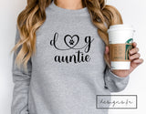 Personalised Dog Mama / Mummy / Mum Sweatshirt ~ Names on Sleeves