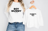 Personalised Twinning Matching Mama's Boy ~ Mummy Mum Grandma Nana Nanny Granny Grandad Life is the Best Life ~ with Children Kids Names