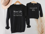 Personalised Twinning Matching Mama Mummy Mum Grandma Nana Nanny Granny Grandad Life is the Best Life ~ with Children Kids Names