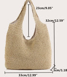 Personalised Leather Plaque Initials ~ Raffia Straw Tote Bag ~ Beach Bag ~ Holiday Bag ~ Monogram