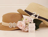 Personalised Straw Hat with Numbers ~ Birthday Celebration ~ 21st,30th,40th,50th,60th,70th Birthday Gift ~ Beach Hat ~ Summer Hat