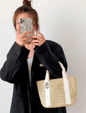 Personalised Small Straw Bag ~ Bridesmaid Gift ~ Hen Party Gifts ~ Beach Bag ~ Birthday Gift ~ Mini Straw Tote Bag