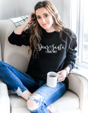 Dear Santa I Did Try ~ Various Colours ~ Christmas sweatshirt jumper top