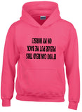 'If You Can Read This - Please Put Me Back On My Horse' Hoodie