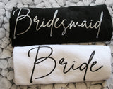Personalised Beach Towel Wedding Bride Bridesmaid Honeymoon Hen Party Gift