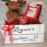 Christmas Eve Box personalised with name
