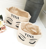 Personalised Make Up Organiser Storage Tub