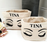 Personalised Make Up Organiser Storage Tub