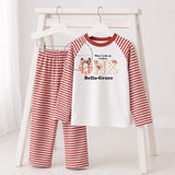 Personalised Strawberry Birthday Pyjamas | When I Wake Up I Will Be ONE PJs | Girls 1st Birthday Pyjamas | Custom Name Sleepwear |