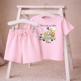 Personalised Safari Birthday Outfit | When I Wake Up I Will Be Age Short Set | Safari Birthday Clothes | Jungle Birthday Outfit