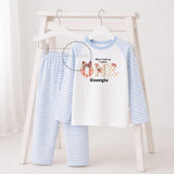 Personalised Strawberry Birthday Pyjamas | When I Wake Up I Will Be ONE PJs | Girls 1st Birthday Pyjamas | Custom Name Sleepwear |
