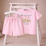 Personalised Tractor Birthday Outfit | When I Wake Up I Will Be  Short Set | Tractor Birthday T-Shirt & Shorts | Farm  Outfit Boy Girl