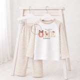 Personalised Strawberry Birthday Pyjamas | When I Wake Up I Will Be ONE PJs | Girls 1st Birthday Pyjamas | Custom Name Sleepwear |