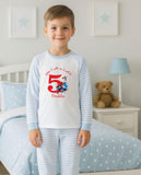 Personalised When I Wake Up I Will Be Spiderman Pyjamas with Name & Age ~ Birthday Gift Boy Girl ~ Stripe Pjs ~ Various Colours Available