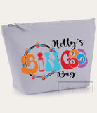 Personalised Canvas Washbag ~ Accessories Pouch ~ Clutch Bag ~ Bingo ~ Bingo Bag ~Travel Bag ~Gym Bag ~ Mother's Day Birthday Gift for Her