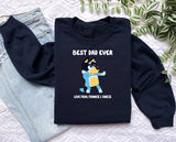 Personalised Father's Day Sweatshirt Hoodie – Bluey Dad (Bandit Inspired)

Surprise a Dad this Father’s Day with the ultimate cozy gift – a personalised sweatshirt or hoodie inspired by Bandit, the fun-loving dad from Bluey! Perfect for dads who love spending time with their little ones and enjoy a good laugh, just like Bandit.  Bluey bingo father's day gift sweatshirt rad dad