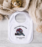 Personalised Born to Support Football Team ~ Baby Vest, Baby Bib ~ Baby Reveal ~ Baby Shower ~ Baby Newborn Gift ~ Football Fan Baby
