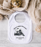 Personalised Born to Support Football Team ~ Baby Vest, Baby Bib ~ Baby Reveal ~ Baby Shower ~ Baby Newborn Gift ~ Football Fan Baby