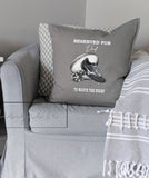 Personalised Rugby League Union Cushion to watch the Game~ Daddy, Grandad, Any Name ~ Father's Day Gift Birthday Teacher Present Include Pad