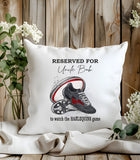 Personalised Harlequins Rugby Union Cushion to watch the Game~ Daddy, Grandad, Name ~ Father's Day Gift Birthday Teacher Present Include Pad