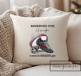 Personalised Harlequins Rugby Union Cushion to watch the Game~ Daddy, Grandad, Name ~ Father's Day Gift Birthday Teacher Present Include Pad