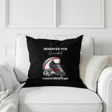 Personalised Harlequins Rugby Union Cushion to watch the Game~ Daddy, Grandad, Name ~ Father's Day Gift Birthday Teacher Present Include Pad