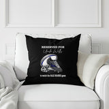 Personalised Sales Sharks Rugby Cushion to watch the Game ~ Daddy, Grandad, Name ~ Father's Day Gift Birthday Teacher Present Includes Pad