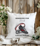 Personalised St Helens Rugby Cushion to watch the Game ~ Daddy, Grandad, Name ~ Father's Day Gift Birthday Teacher Present Includes Pad