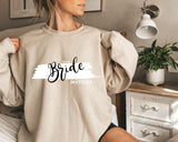 Hen Party Hoodie & Sweatshirt Tops ~ Bridal Wedding Hen Party with brushmark design Fiancee Fiance ~ Bridal Party