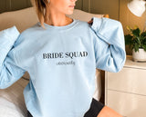 Hen Party Hoodie & Sweatshirt Tops ~ Bridal Wedding Hen Party ~ Bridesmaid, Maid of Honour, Bride to Be Obviously ~ Fiancee Fiance