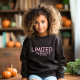 Personalised Limited Edition with Heart and Kids Child's Name ~ Sweatshirt