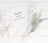 Personalised Our Little Miracle ~ Baby Vest Babygrow ~ Baby Reveal ~ Baby Shower ~ Baby Newborn Gift