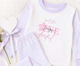 Personalised Isn't She One Derful ~ One First Birthday ~ Wonderful ~ Flower ~ Pjs, Pyjamas, Pajamas ~ Birthday Gift