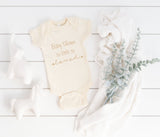 Personalised So Little So Loved ~ Baby Vest Babygrow ~ Baby Reveal ~ Baby Shower ~ Baby Newborn Gift