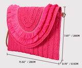 Straw Hat and Clutch Bag ~ Personalised with Initial