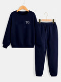 Personalised Kids Tracksuit ~ Monogram/Initials or Name Sweatshirt ~ Unisex ~ Discounted Limited Stock ~ Lounge Wear ~Clearance Sale 50% Off Automatically deducted at check out