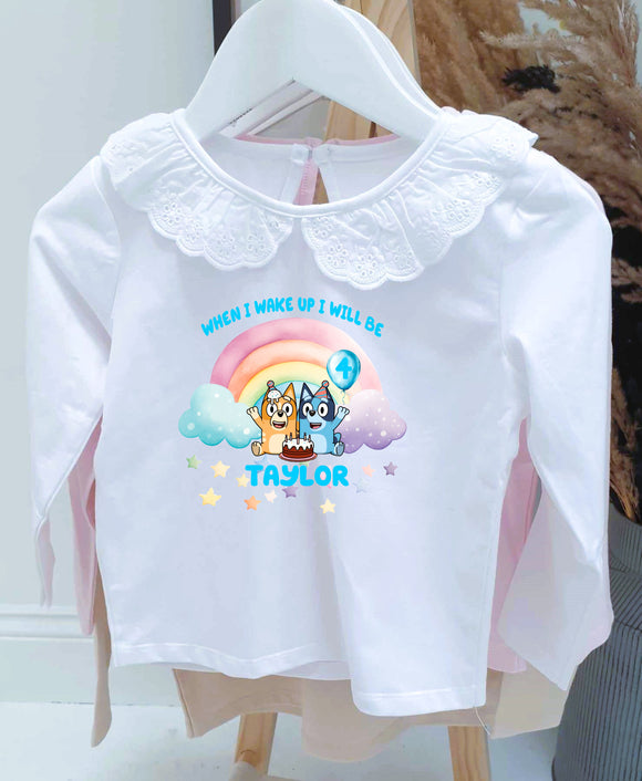 Personalised Bluey & Bingo Birthday Pyjamas – 