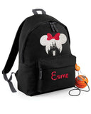 Personalised Mickey Minnie Mouse Disney Rucksack Backpack Bag