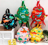 Personalised Dinosaur Mini Small Rucksack ~ With Arms and Legs ~ Gift for Toddler ~ Gift for Boy ~ Gift for Girl ~ School Bags