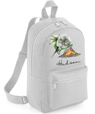 Personalised Mini Kids Childrens Rucksack Backpack School Nursery Summer Camp Holiday with Name Dinosaur ~ Pterodactyl ~  Gift for Girl Boy