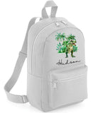 Personalised Mini Kids Childrens Rucksack Backpack School Nursery Summer Camp Holiday with Name Dinosaur ~ T Rex ~  Gift for Girl Boy