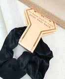 Personalised Hen Party Canvas Jute Pocket Gift Bag ~ Bride to Be ~ Bridesmaid  ~ Maid of Honour  ~ Wedding Bag ~ with Hairband & Eyemask