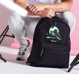 Personalised Football Backpack ~ Custom Rucksack with Boots & Ball Design for Back to School, Training Practice , Summer Camp ~Birthday Gift