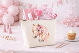 Personalised Pony Party Bags | Reusable Canvas Birthday Favour Bags | Girls Horse Party Favours | Custom Name Party Gift Bags