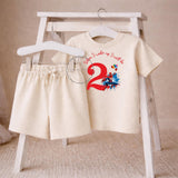 Personalised Superhero Outfit | When I Wake Up I Will Be Short Set | Birthday Boy Outfit | Personalised Spiderman Birthday Morning Outfit