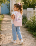 Personalised Kids Mini Rucksack with Tassel, Girls Boys Nursery Backpack, Toddler Bag, Preschool School Bag, Custom Name Backpack Unicorn